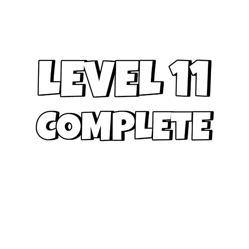 Level 11 Complete Geburtstagsgeschenk 11 Jahre