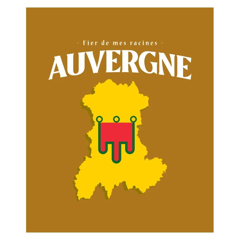 Fier de mes Racines Auvergne Or