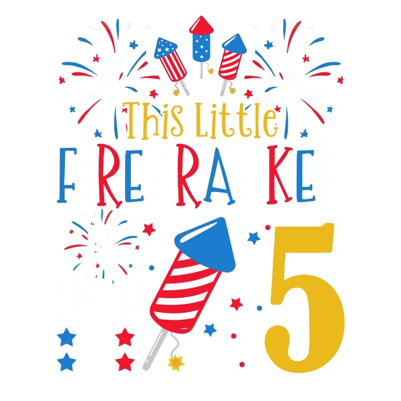This little firecracker is now 5 July 4 5.