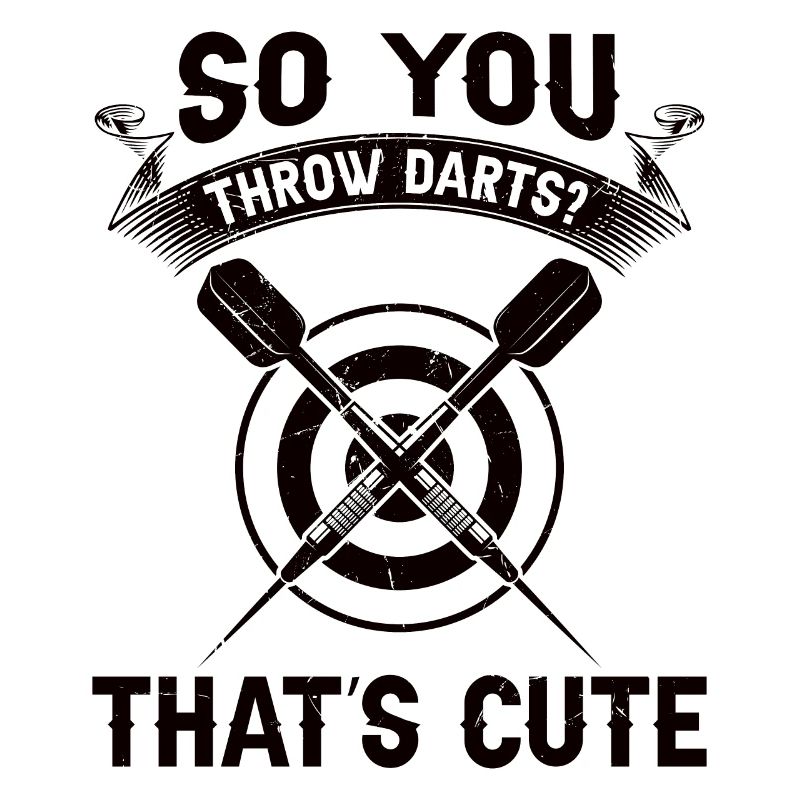 Lustiger Dart Spruch Dartscheibe Darten Geschenk