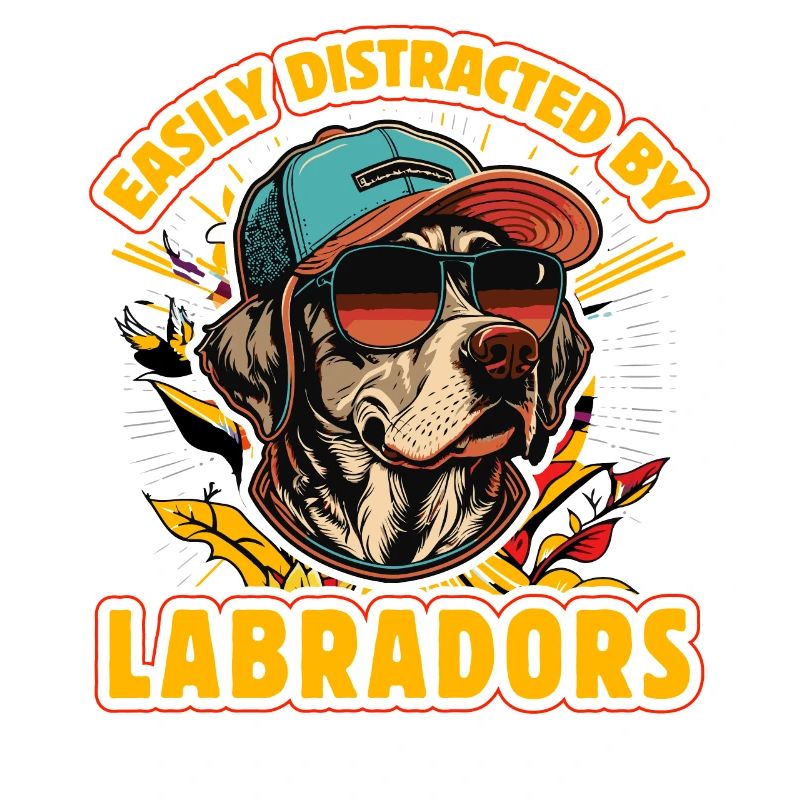 Easily distracted by Labradors