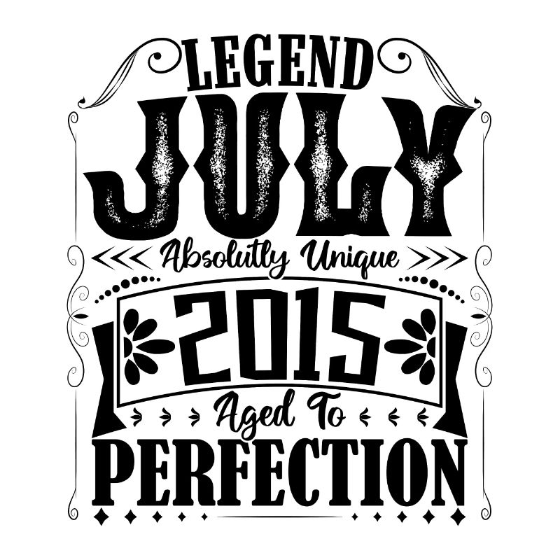Juli 2015. Geburtstagsgeschenk Juli 2015.