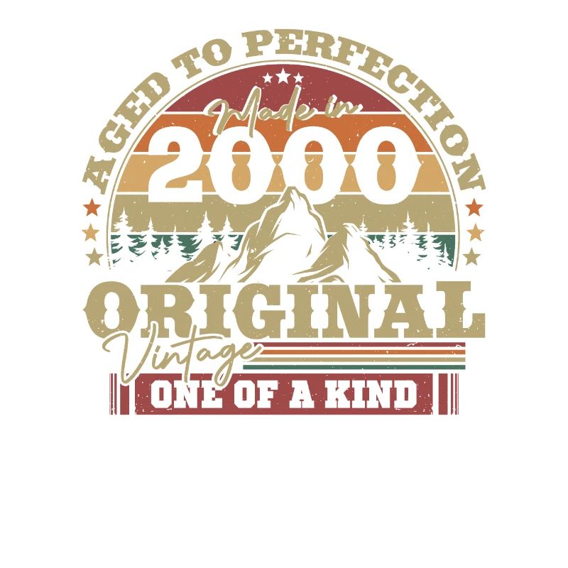 2000 Original Vintage Unique Perfectly Matured