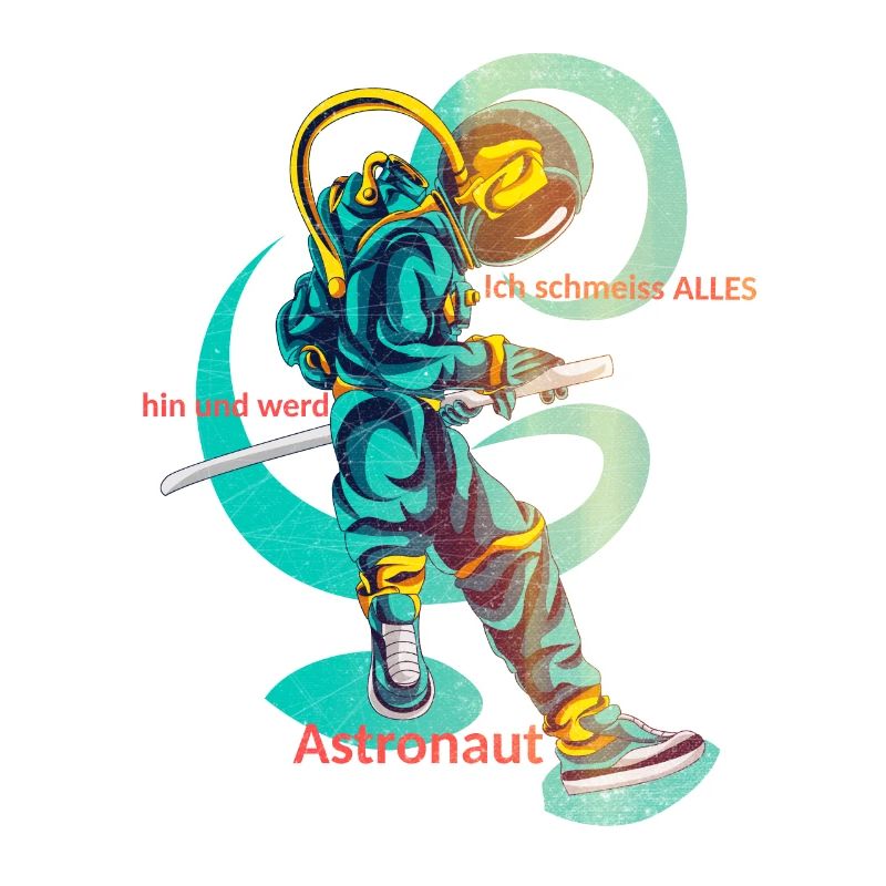 Astronaut Samurai 1