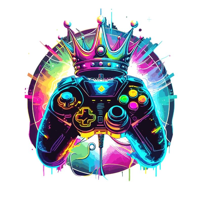 Gaming Controller mit Krone