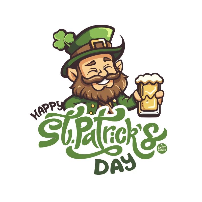 Fröhliche Cheers Leprechaun