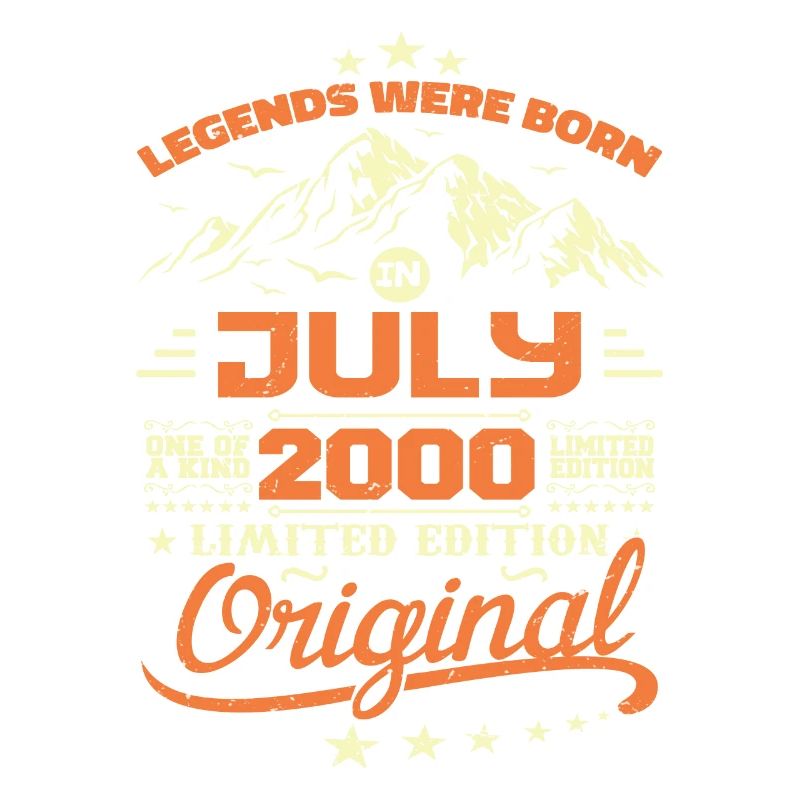 Juli 2000 Geburtstagsgeschenk Juli 2000