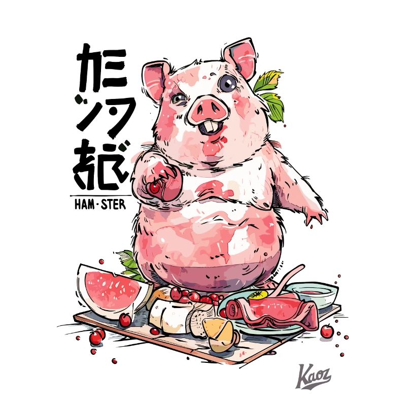 HAM-STER ham and carnivorous hamster