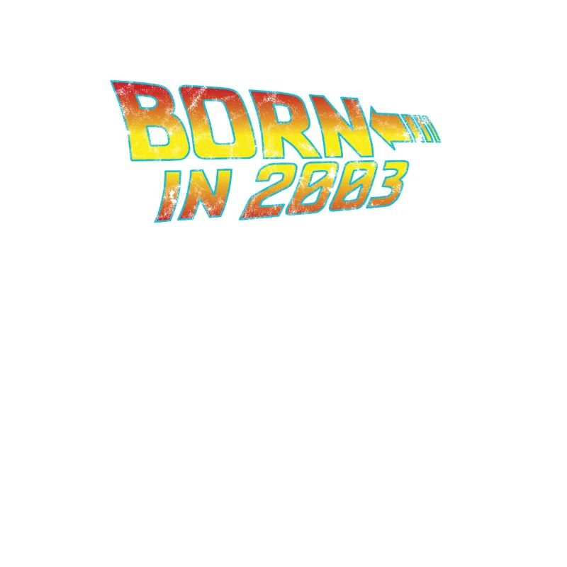 2003 Geburtstag Born in Back to Future