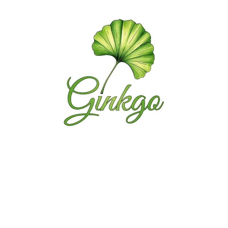 Ginkgo Leaf Botanical Elegance
