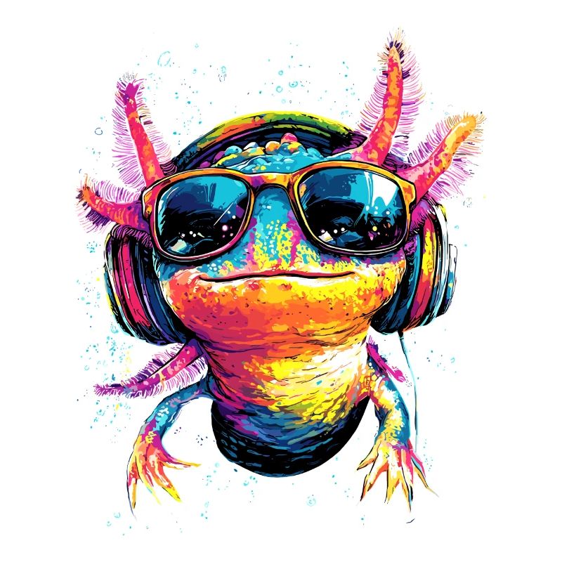 Axolotl Petite queue de triton Queue mignon Axolotl