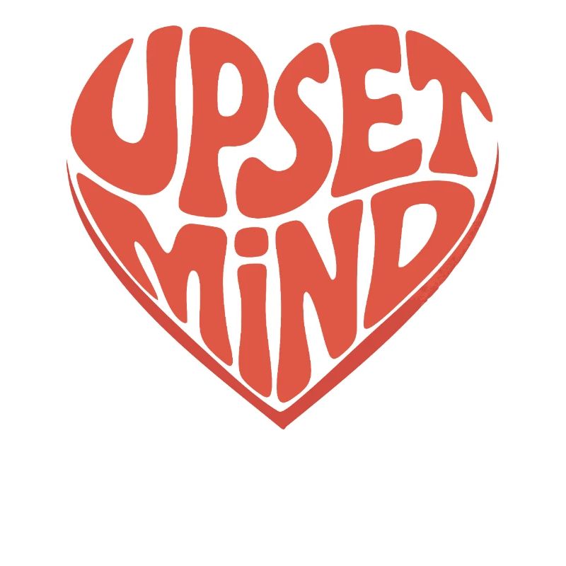 Upset Mind – Retro Herz Design