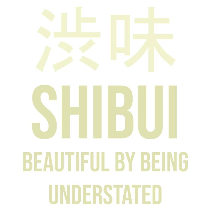 Shibui Schlanker Minimalismus