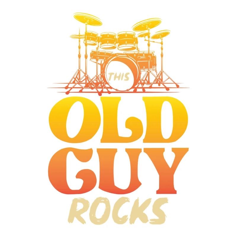 Old Man Rocks Drums