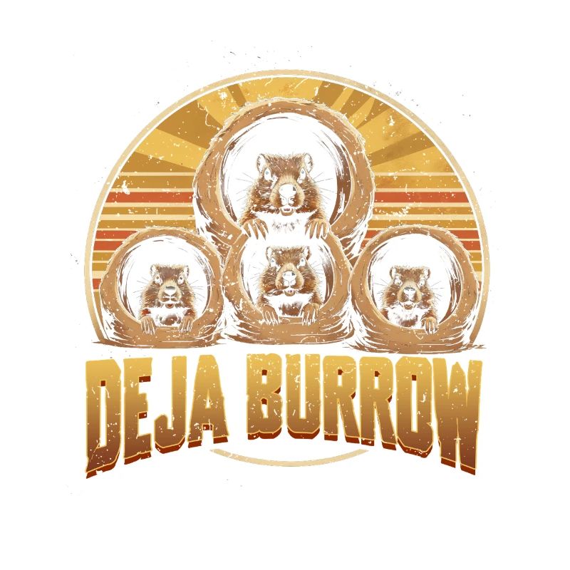 Groundhog Day Groundhog Deja Burrow