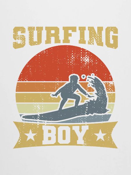Kleiner Surfer