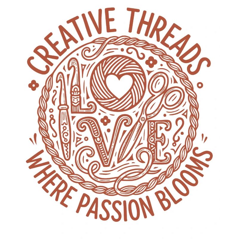 Creative Threads Love Crocheting Passion Blooms