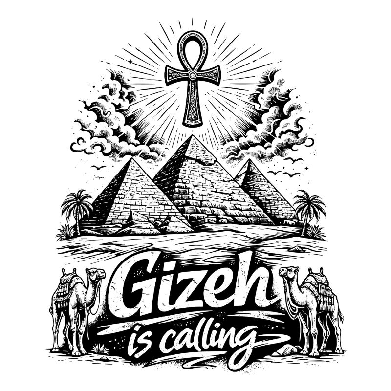 Gizeh is calling Ägypten Pyramiden Reise