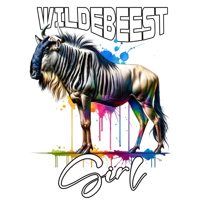 Wildebeest Mädchen Gnu