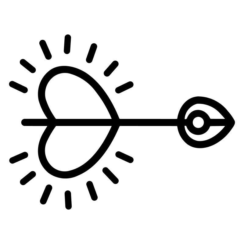 Herz-Pfeil