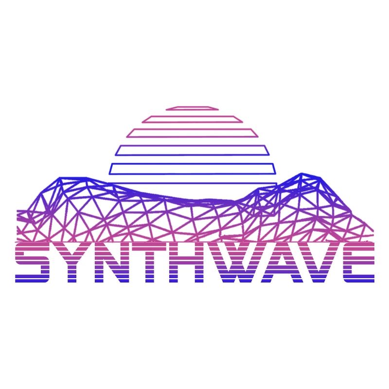 Retrowave Synthwave 80s Design