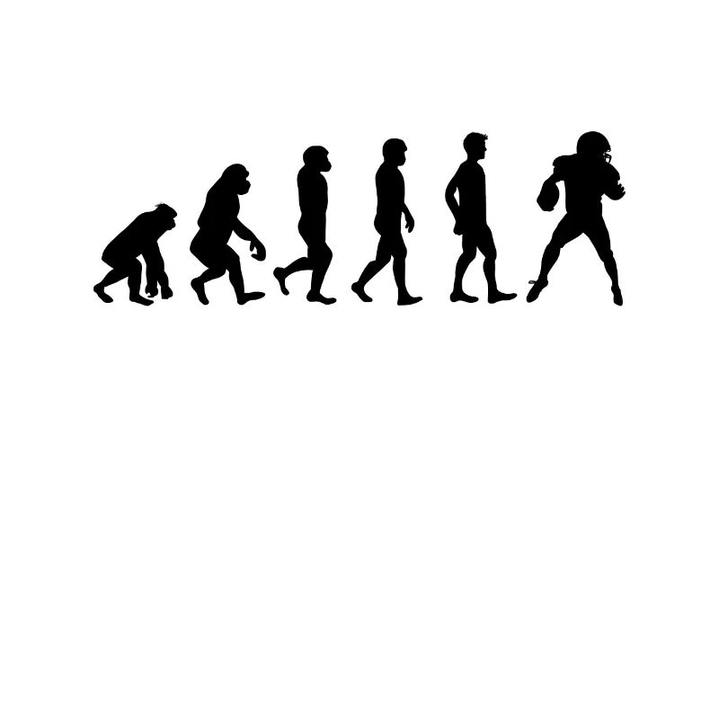 Evolution des Rugbyspielers