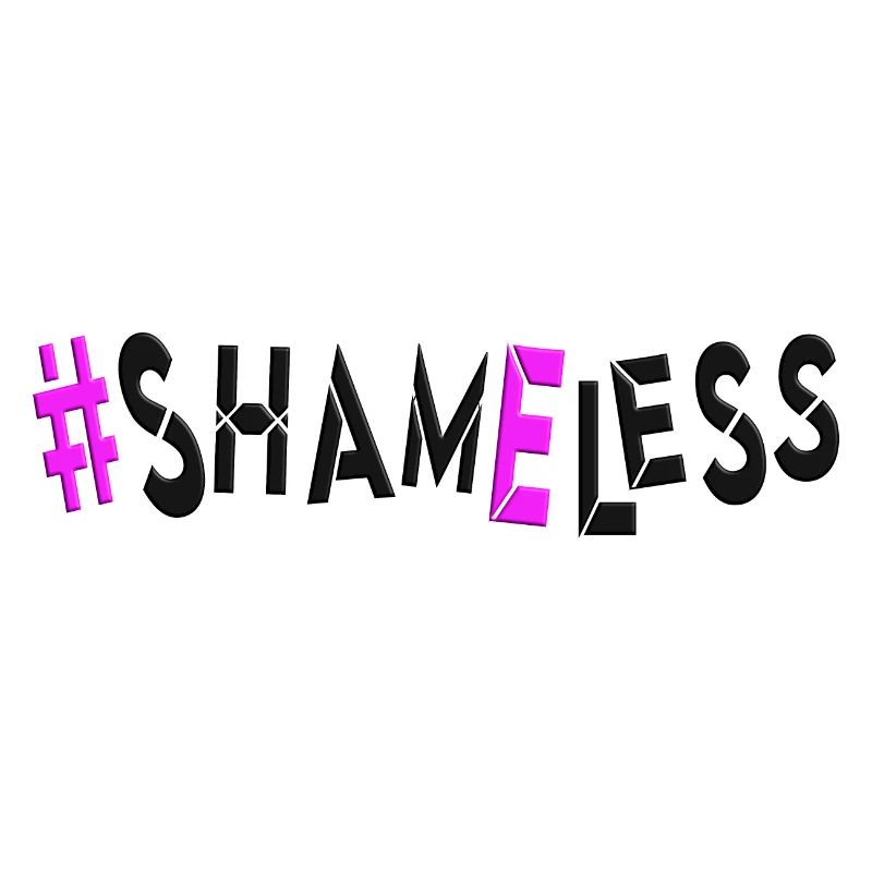 #shameless flagrant unabashed barefaced