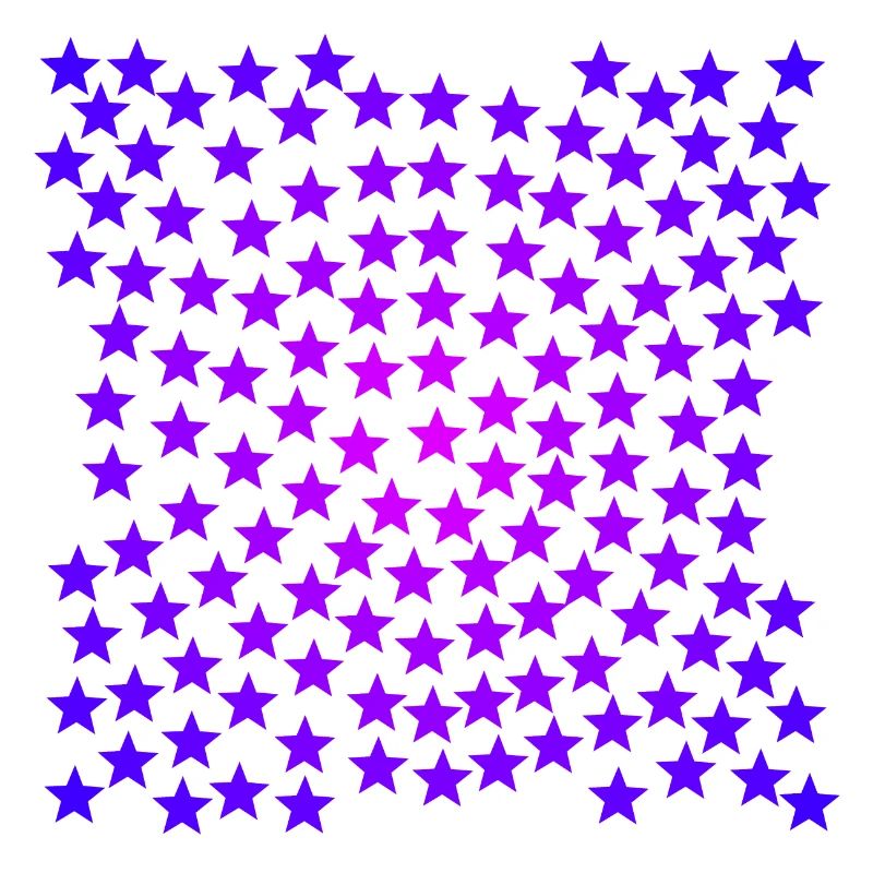 Sterne rosa lila violett pink Geschenkidee