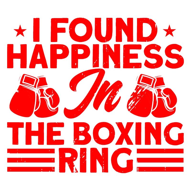 Trouvé de la chance dans le cadeau de boxe de ring boxing