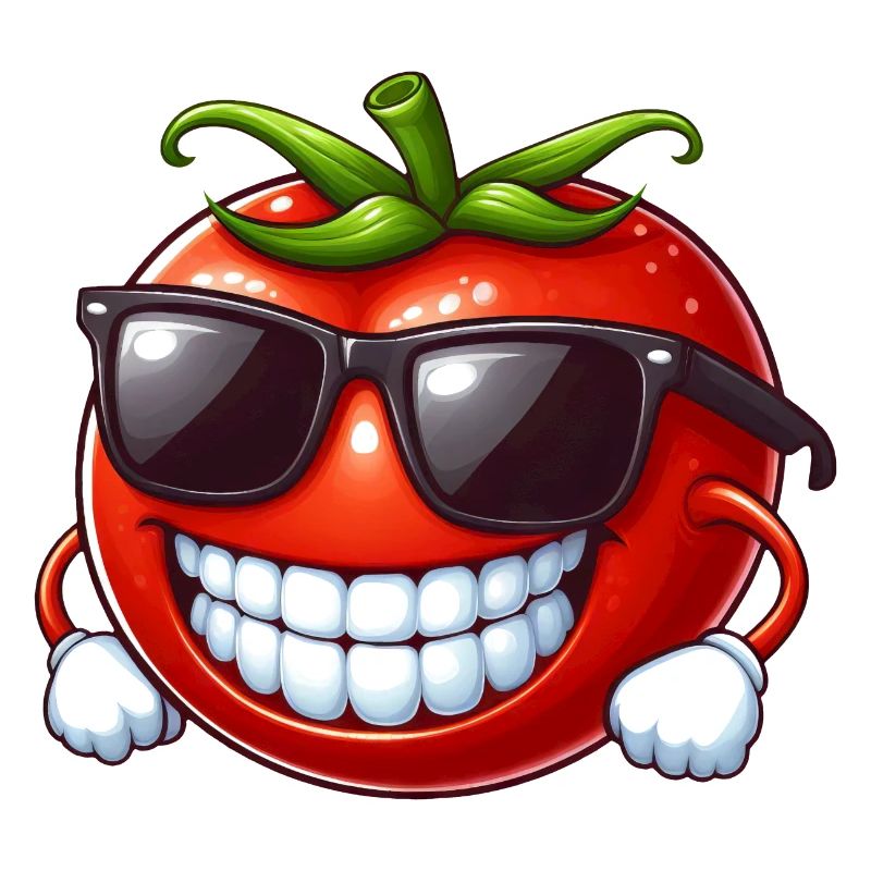 Cool Tomate Lunettes de Soleil Fruit Rouge Drôle