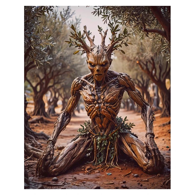 vegetables downfall Apocalypse Monster olive tree