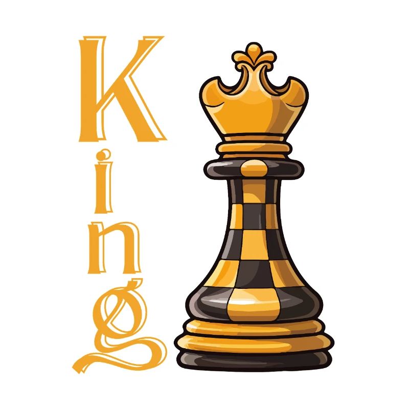 Roi des échecs Élégance