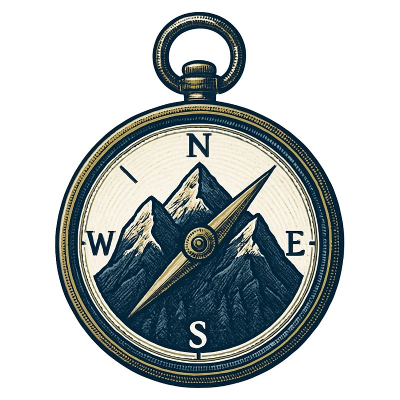 Compass Mountain Trek Azimut Wandergeschenk