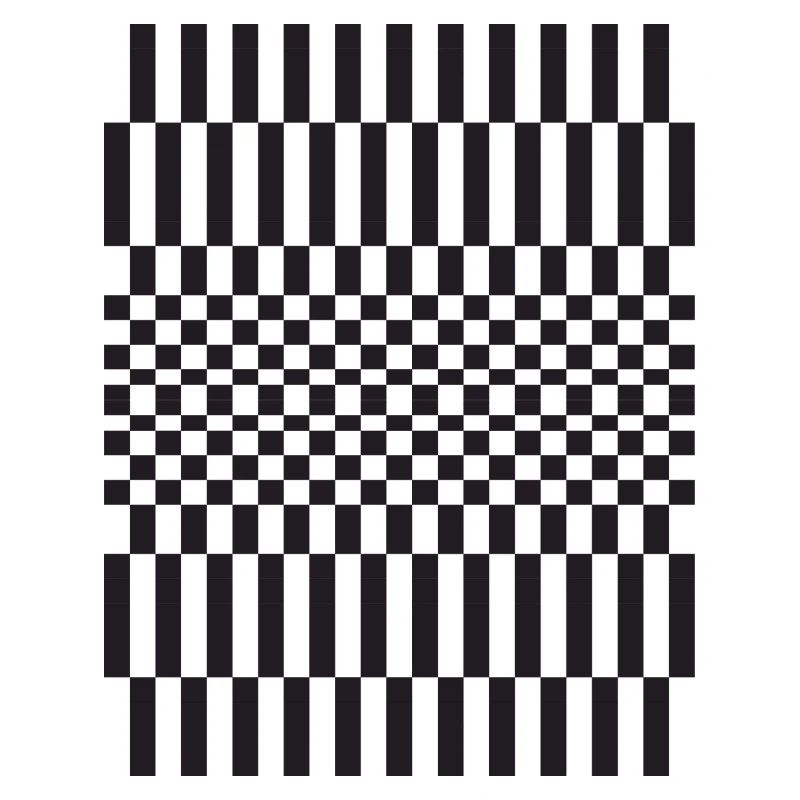 Geometric chessboard Grid Pattern