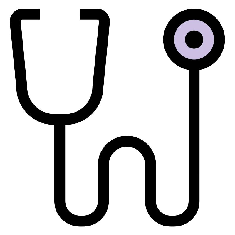 Examen stéthoscopique par le médecin