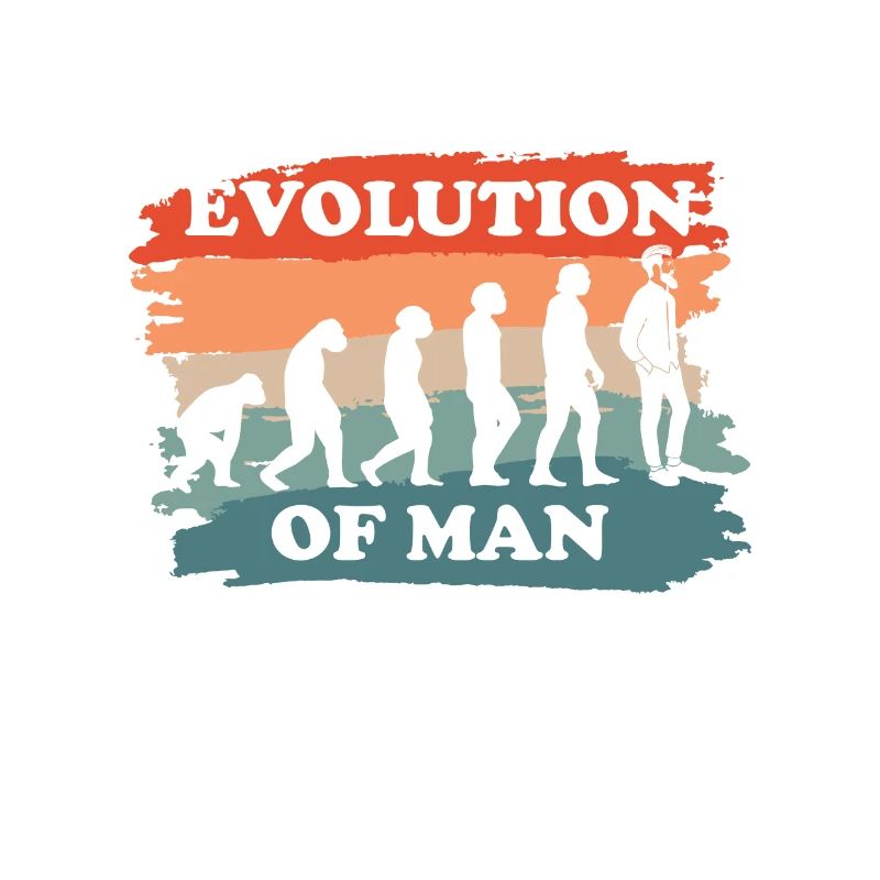 Evolution des Mannes