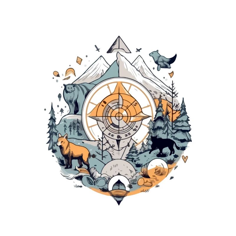 Compass and nature
