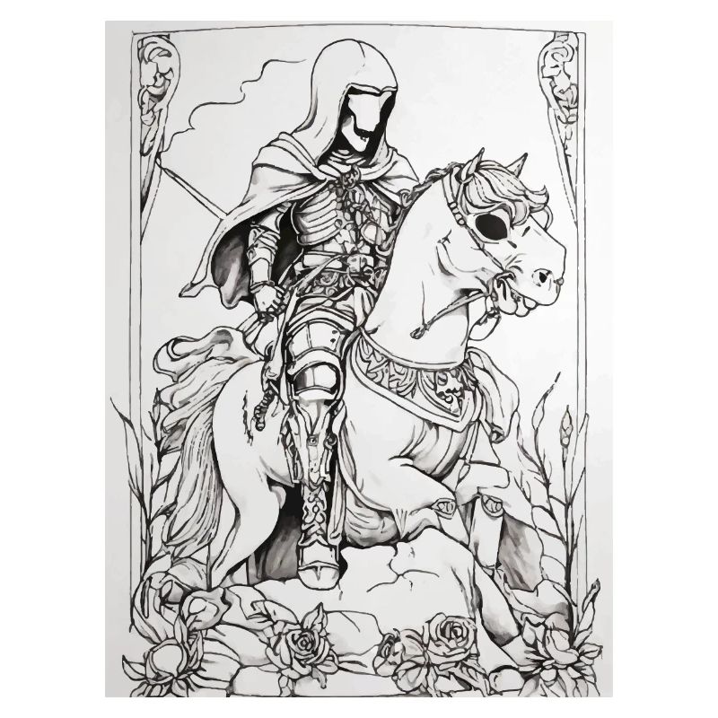 Der Tod auf einem Pferd