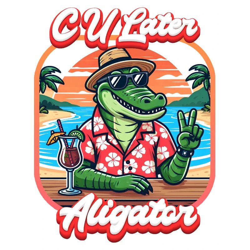 CU Later Aligator