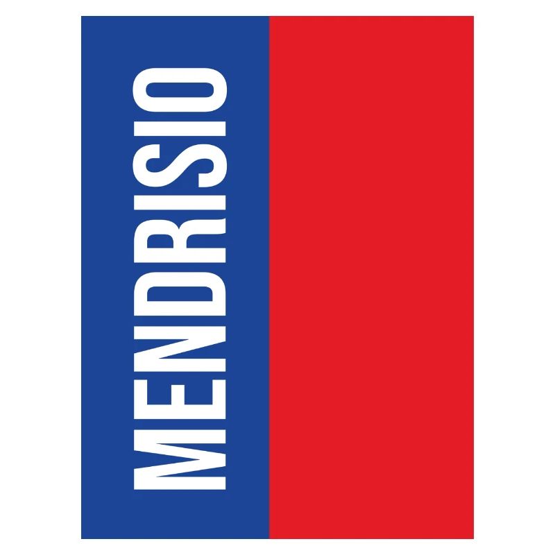 Mendrisio Blau Rot Vertical