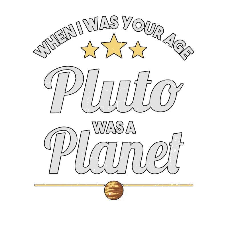 Pluto was a Planet Pluto Vintage Planet Pluto