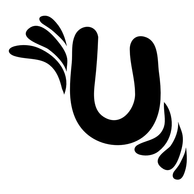 Buchstabe U & Muster