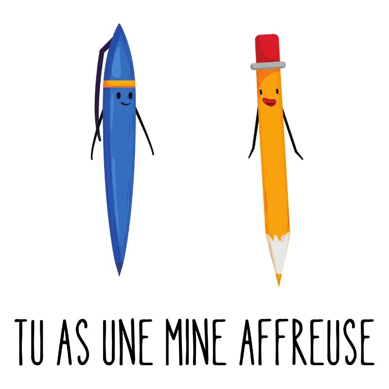 tu as une mine affreuse