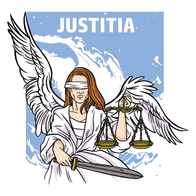 Déesse de la Justice Justice Justice Cour