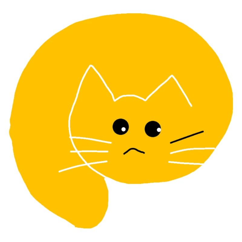 Chat jaune