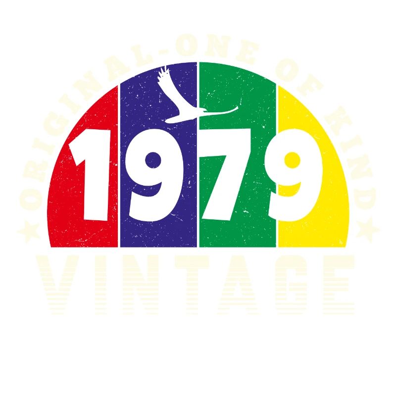 Vintage 1979 Retro - Bursdag