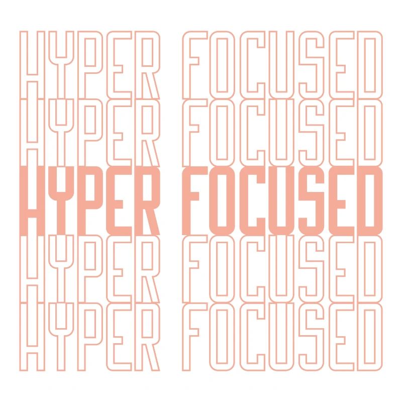 hyperfocused in gelb