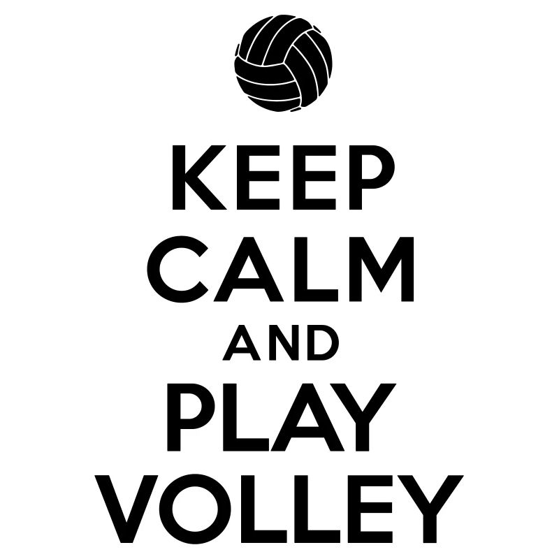 Keep calm and play Volley