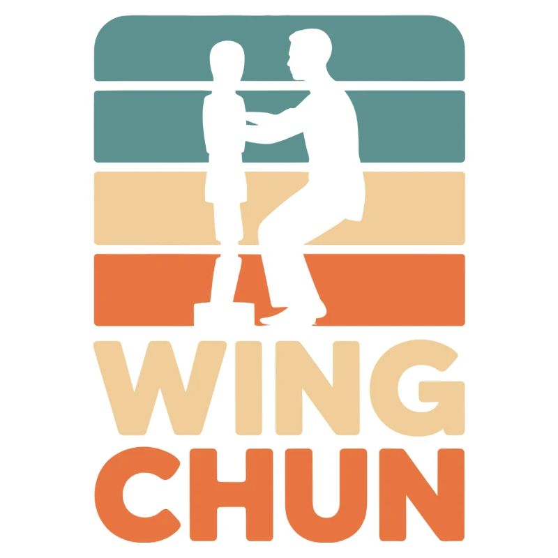 Wing Chun Retro-Silhouette