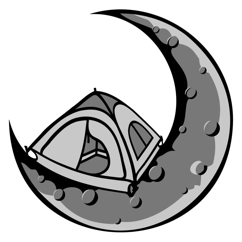 Moon Camping Tent Space